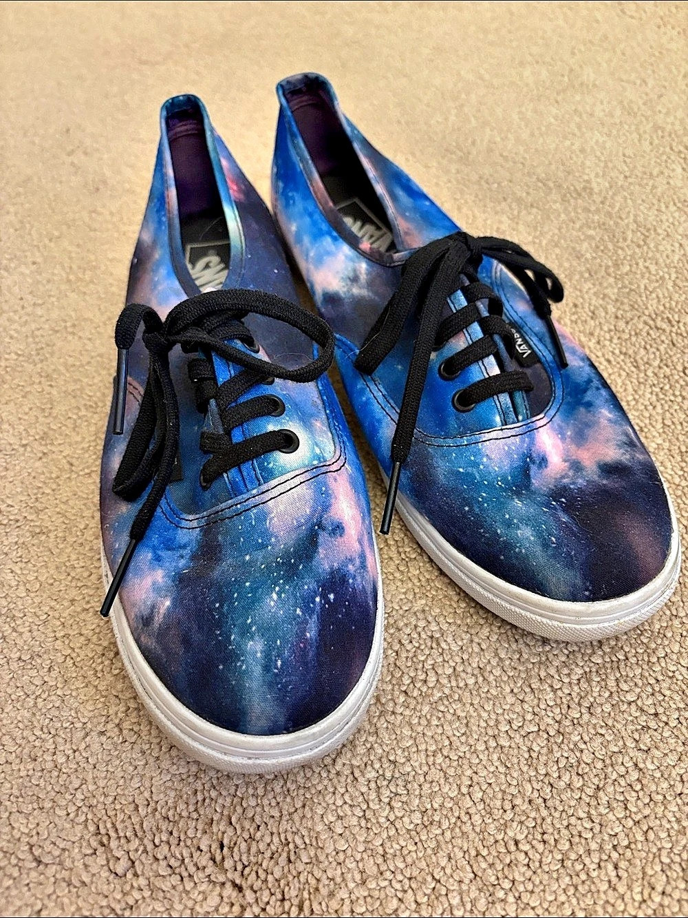 Vans Authentic Lo Pro Cosmic Galaxy Sneakers W 9.5